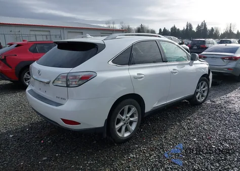 2010 Lexus Rx 350 from USA, damaged, VIN 2T2BK1BA7AC050802